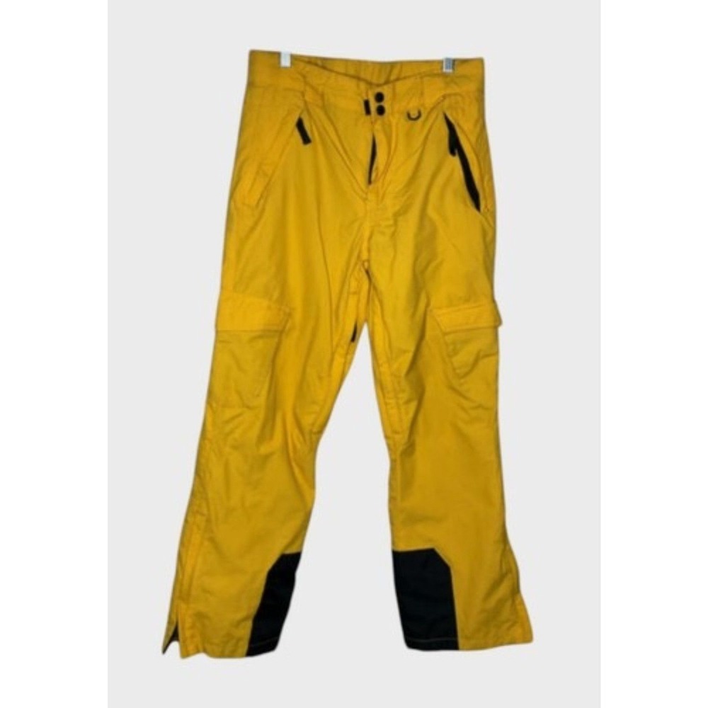 Slalom‎ Yellow Zip Pockets Lined Winter Ski Snowboarding Pants Women S China